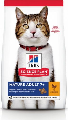 Hill's Science Plan Mature Adult 7+ száraz macskatáp  10 kg