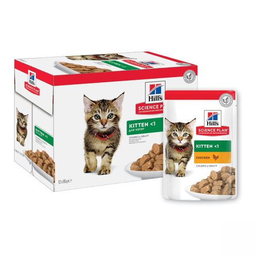 Hill's Science Plan Kitten nedves macskatáp 12 x  85 g