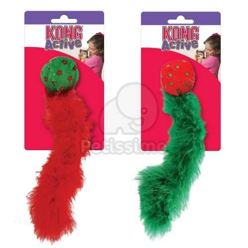 KONG karácsonyi Cat Active Wild Tails  1 db