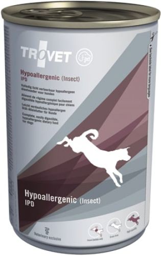Trovet Hypoallergenic Insect Dog kozerv (IPD)  400 g