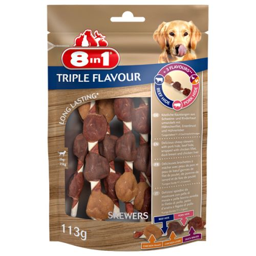 8 in 1 Triple Flavour Skewers  113 g