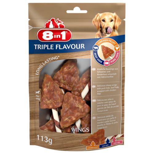 8 in 1 Triple Flavour Wings  113 g
