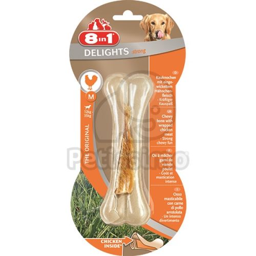 8 in 1 Delights Strong - rágócsont  XS 