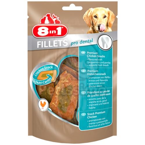 8 in 1 Fillets Pro Dental - jutalomfalat  80 g