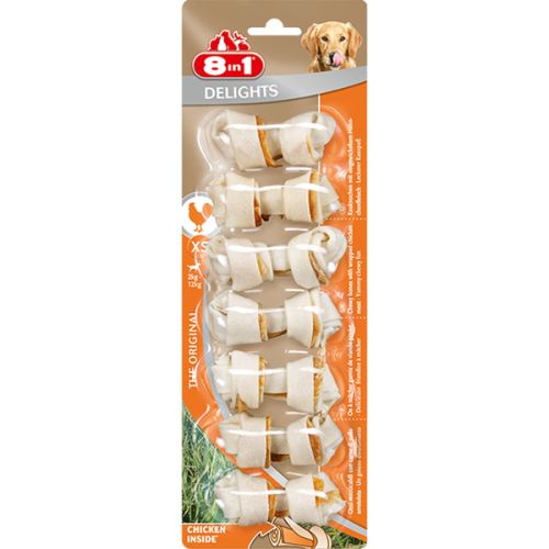 8 in 1 Delights - rágócsont  XS 