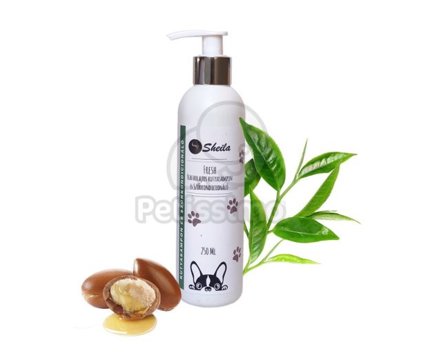 Sheila Fresh Teafaolajos Kutyasampon és Szőrkondicionáló  250 ml