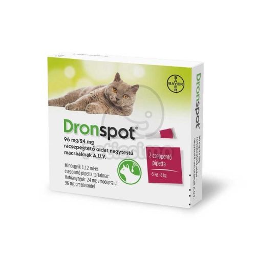 DRONSPOT 96MG/24MG A.U.V. 1,12 ML 2 x  1.12 ml