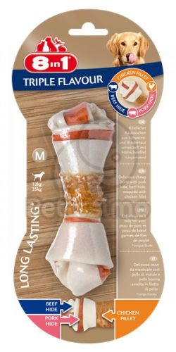 8 in 1 Triple Flavour rágócsont   