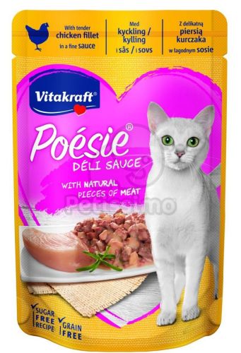 Vitakraft Poésie Déli Sauce macskáknak - csirke  85 g