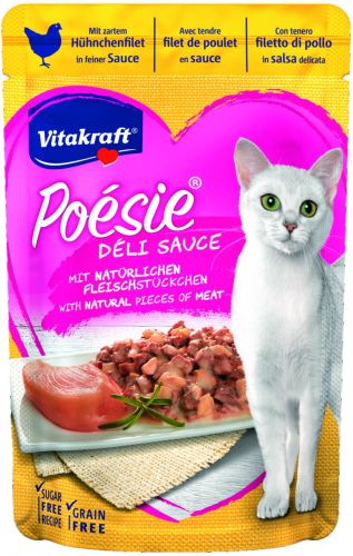 Vitakraft Poésie Déli Sauce macskáknak - csirke  85 g