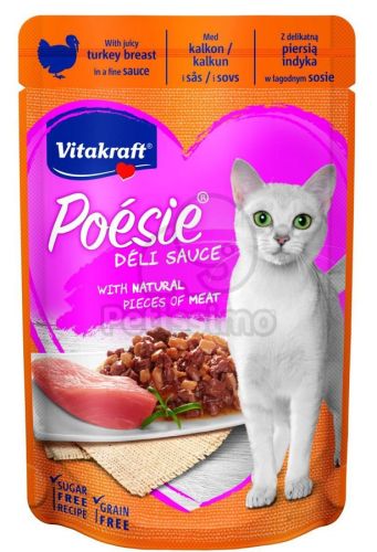 Vitakraft Poésie Déli Sauce macskáknak - pulyka  85 g