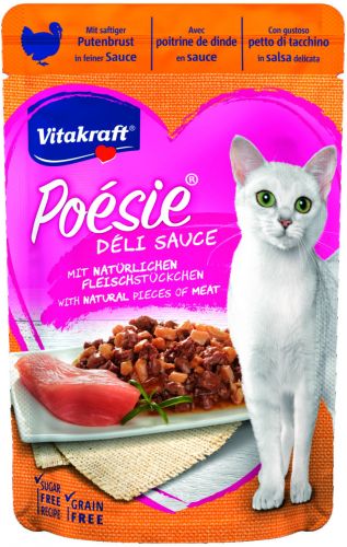 Vitakraft Poésie Déli Sauce macskáknak - pulyka  85 g