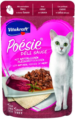 Vitakraft Poésie Déli Sauce macskáknak - szív  85 g