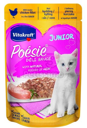 Vitakraft Poésie Déli Sauce Junior macskáknak - csirke  85 g
