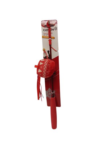 Camon karácsonyi cicajáték - cica pálca  70 cm