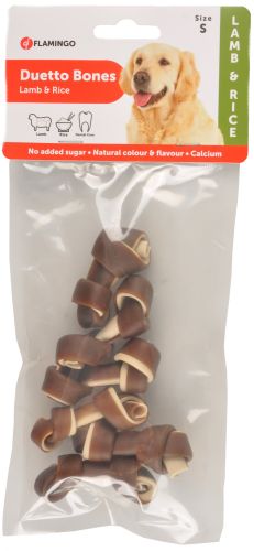 Flamingo Duetto - kutyacsont  6 cm / 6 db