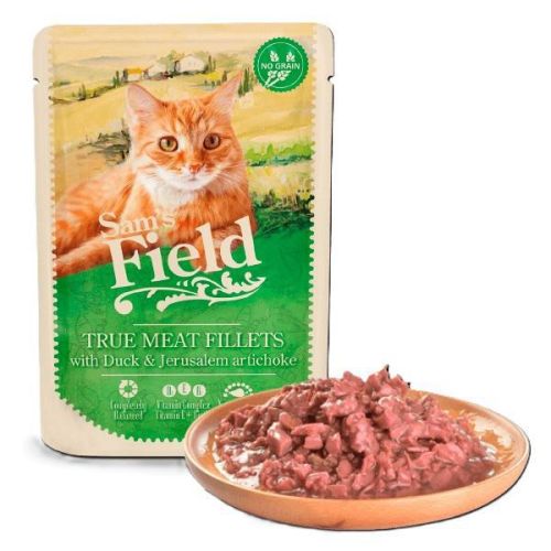 Sam's Field True Meat Fillets - Duck & Jerusalem artichoke alutasakos eledel  85 g