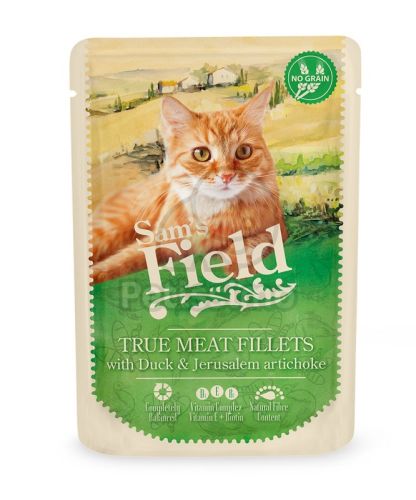 Sam's Field True Meat Fillets - Duck & Jerusalem artichoke alutasakos eledel  85 g