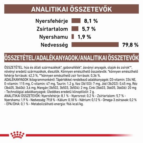 Royal Canin Feline Gastrointestinal Wet - Alutasakos  85 g