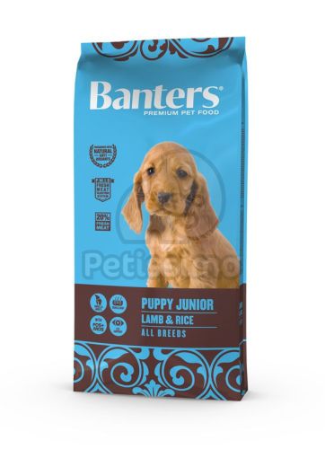 Visán Banters Dog Puppy & Junior Lamb & Rice  15 kg