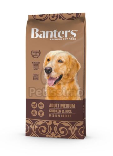 Visán Banters Dog Adult Medium Chicken & Rice  3 kg