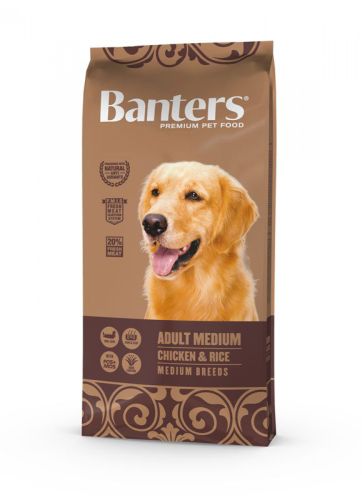 Visán Banters Dog Adult Medium Chicken & Rice  3 kg