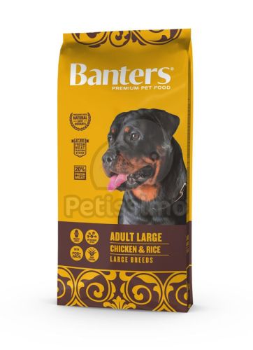 Visán Banters Dog Adult Large Breed Chicken & Rice  15 kg