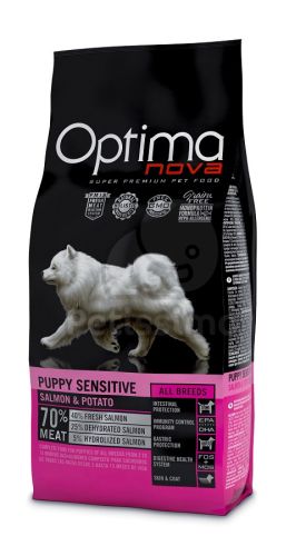 Visán Optimanova Dog Puppy Sensitive Salmon & Potato  2 kg
