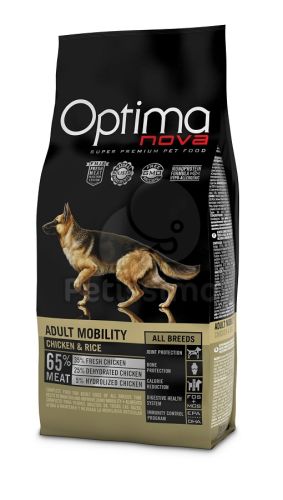 Visán Optimanova Dog Adult Mobility Chicken & Rice  12 kg