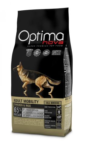 Visán Optimanova Dog Adult Mobility Chicken & Rice  12 kg
