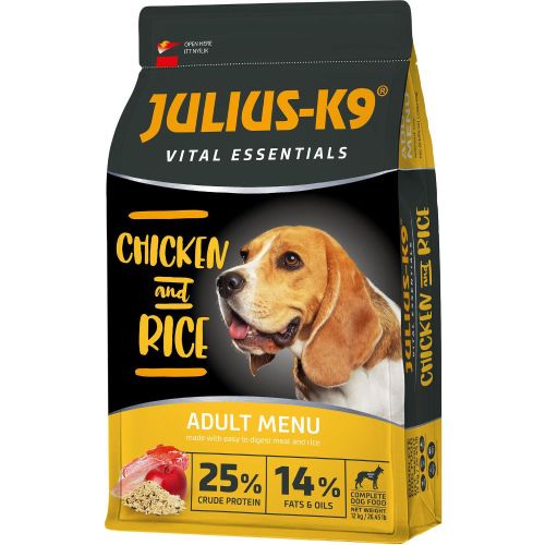 Julius-K9 Vital Essentials Adult - Chicken & Rice  12 kg