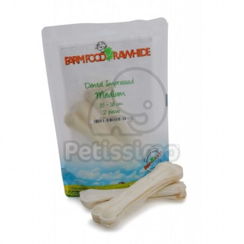 Farm Food Rawhide Dental Impressed Pouch  12-13 cm - 3  db
