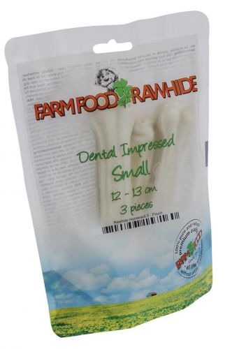 Farm Food Rawhide Dental Impressed Pouch  12-13 cm - 3  db