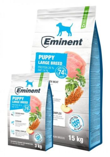 Eminent Puppy Large Breed 28/14 száraz kutyatáp  15 kg