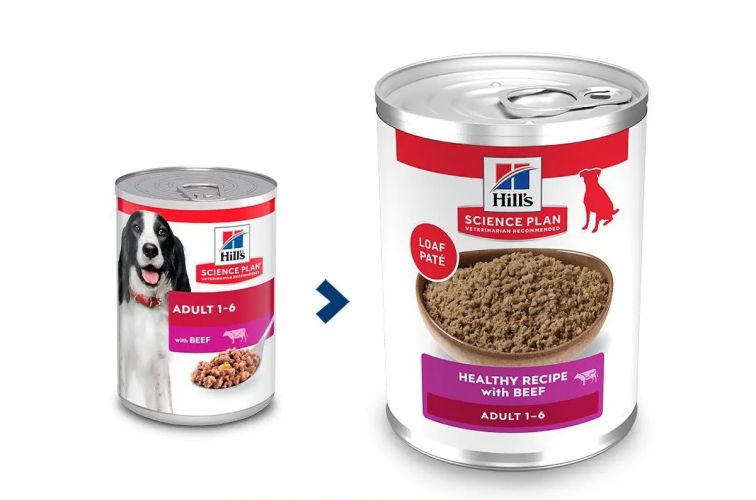 Hill's Science Plan Adult kutyatáp, marha - konzerv  370 g