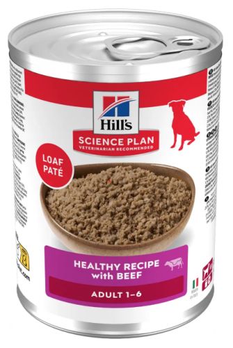 Hill's Science Plan Adult kutyatáp, marha - konzerv  370 g