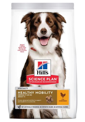 Hill's Science Plan Adult Healthy Mobility Medium száraz kutyatáp  14 kg