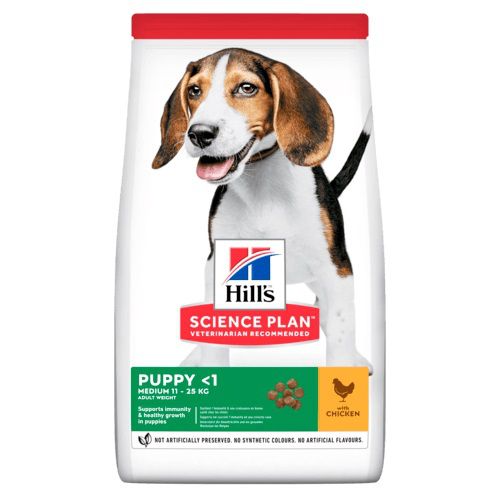 Hill's Science Plan Puppy Medium száraz kutyatáp  14 kg