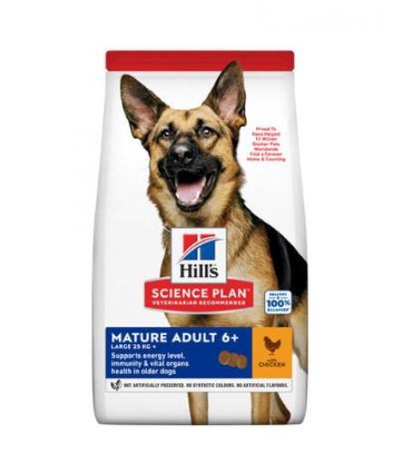 Hill's Science Plan Mature Adult 6+ Large Breed száraz kutyatáp  14 kg