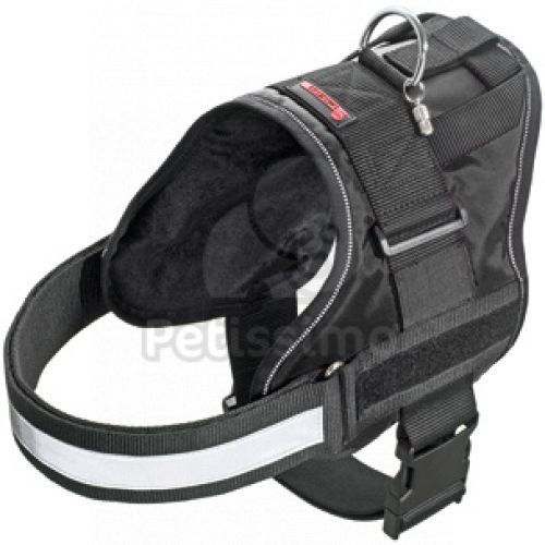 Flamingo Adventure Plus hám - fekete  44-50 cm