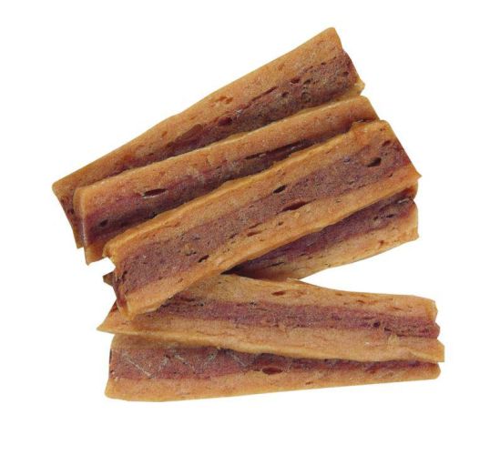 Flamingo Chicken Snack - csirkés és bárányos csíkok  85 g