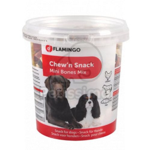 Flamingo Chew'n Snack - mini csont mix  500 g