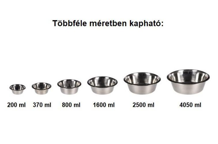 Flamingo fémtál - peremes ⌀21 cm / 1600 ml   1 db