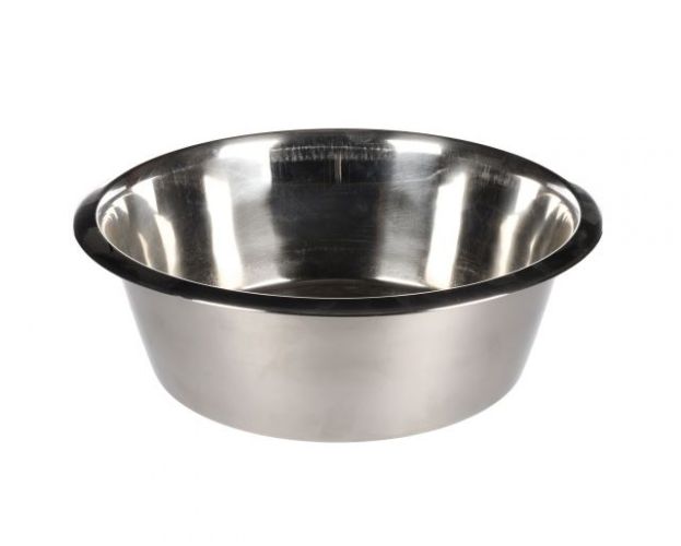 Flamingo fémtál - peremes ⌀29 cm / 4050 ml   1 db