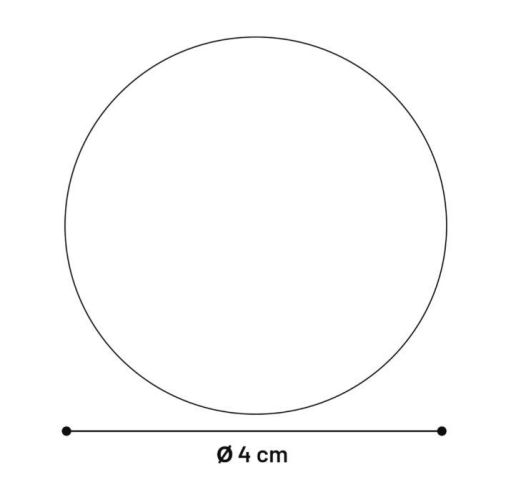 Flamingo Rubber Ball - gumilabda Ø 4 cm   1 db