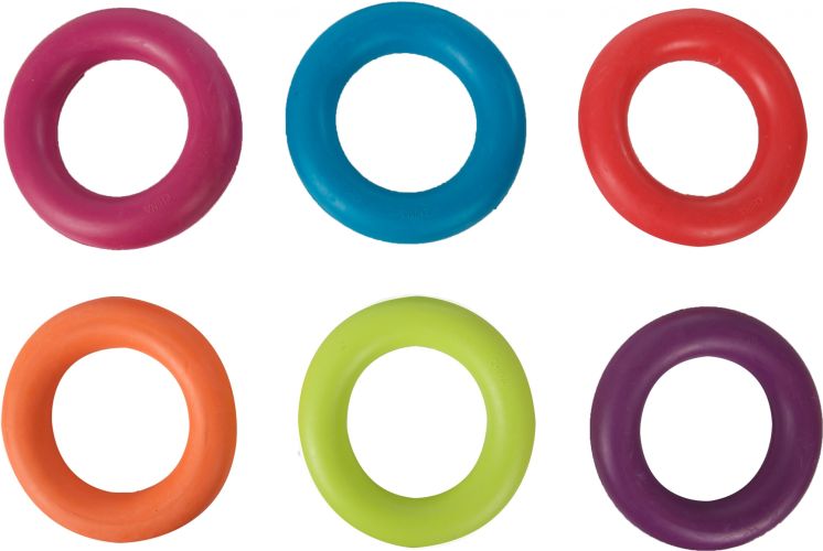 Flamingo gumi karika  9 cm