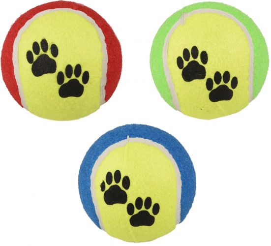 Flamingo kutyajáték - tappancsos teniszlabda  1 db