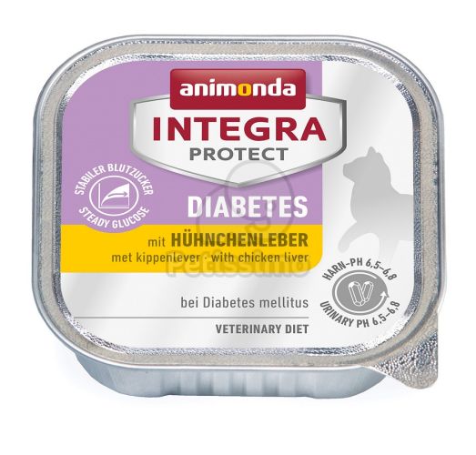 Animonda Cat Integra Protect Diabetes alutálkás, csirkemáj  100 g