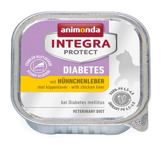 Animonda Cat Integra Protect Diabetes alutálkás, csirkemáj  100 g