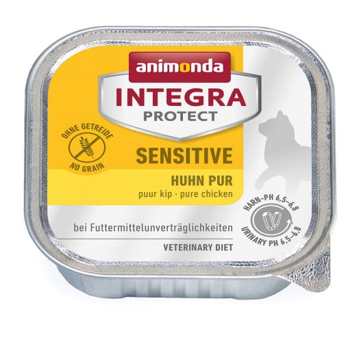 Animonda Cat Integra Protect Sensitive alutálkás, csirke  100 g